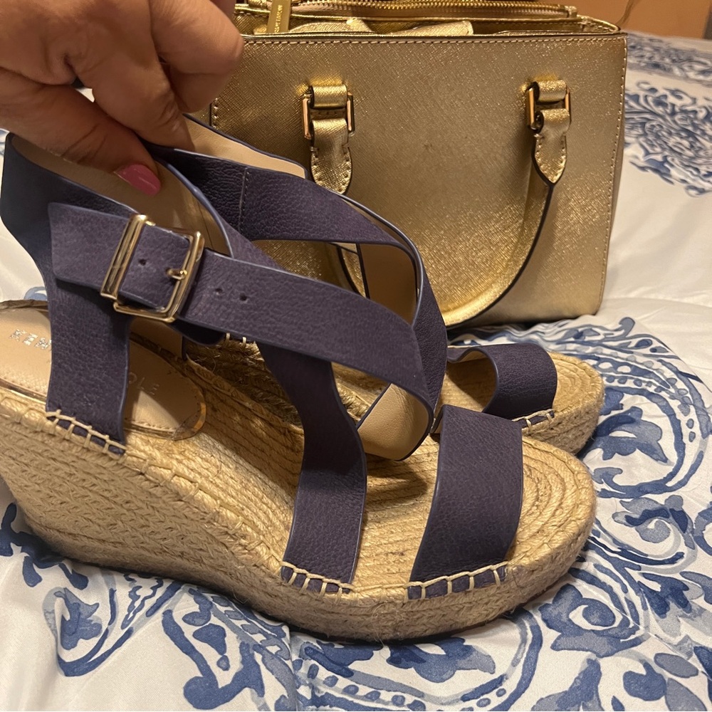 Blue Kenneth Cole Espadrilles